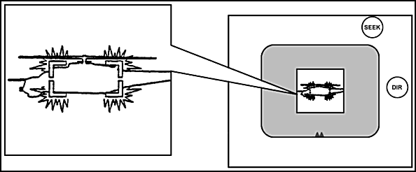 Figure 4-28. Track gate adjustment for helicopters-flank.