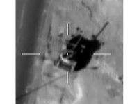 Brimstone missile strike on Libyan armored vehicles 