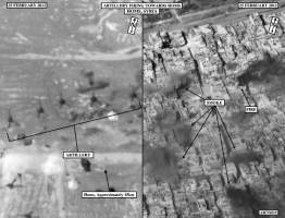 According to information available to U.S. Government sources, we noted a Syrian artillery piece had fired in the direction of Homs, Syria and smoke was coming from several locations in Homs, likely as a result of the shelling.