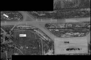 Imagery of 'Apron C' at Misratha [Misrata/Misurata] Airport photographed by Swedish JAS 39 Gripen as part of Operation Karakal.
