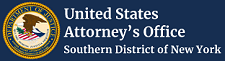 US Department of Justice - United States Attorney for the Southern District of New York