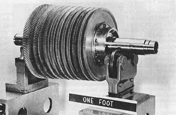 photo of turbine high-pressure group component