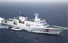 10,000 ton-class maritime patrol vessel