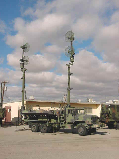 Antenna Mast Group, Truck Mounted