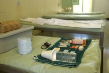 A sample of the comfort items given to detainees in Camp 4, the medium security facility within Camp Delta at Naval Station Guantanamo Bay, Cuba