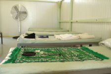 A sample of the comfort items given to detainees in Camp 4, the medium security facility within Camp Delta at Naval Station Guantanamo Bay, Cuba