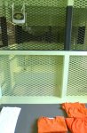 The cell of a compliant detainee at Camp Delta, Naval Station Guantanamo Bay, Cuba