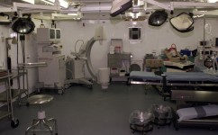 The operating room in the detainee hospital at Camp Delta
