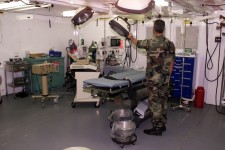 The operating room in the detainee hospital at Camp Delta