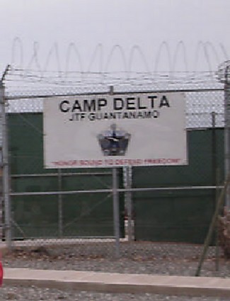 Camp Delta - JTF Guantanamo sign