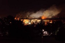 View of the Pentagon after the September 11, 2001 terrorist attacks