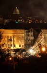 View of the Pentagon after the September 11, 2001 terrorist attacks