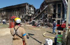 View of the Pentagon after the September 11, 2001 terrorist attacks