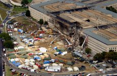 View of the Pentagon after the September 11, 2001 terrorist attacks