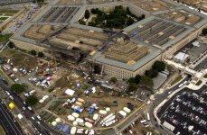 View of the Pentagon after the September 11, 2001 terrorist attacks