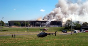 View of the Pentagon after the September 11, 2001 terrorist attacks