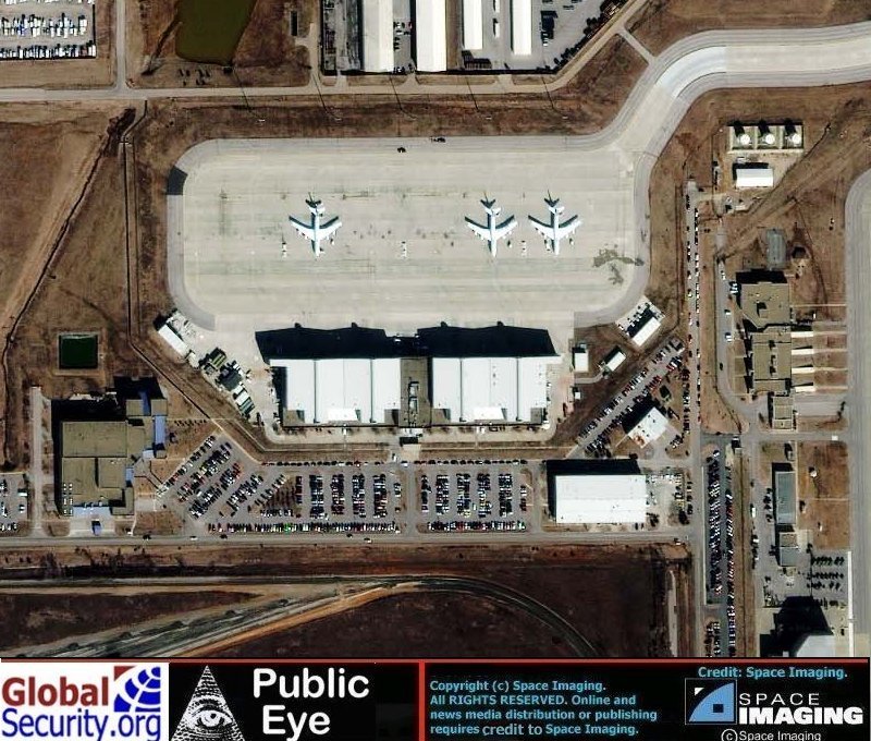 Space Imaging Ikonos Satellite imagery of Tinker AFB, Oklahoma