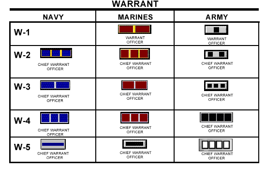 Rank Insignia Warrant Officer
