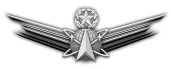 Officials unveil new space badge