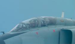 The side view of a cockpit.