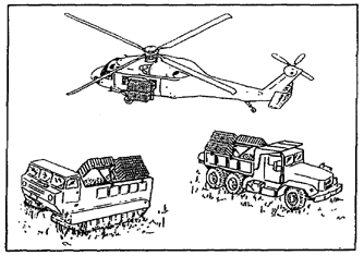 Figure 2-1.  Volcano mine system