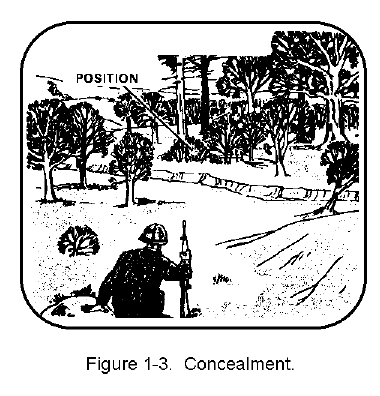 Figure 1-3.  Concealment.