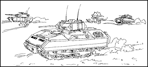 Figure 1-66. The Bradley Fighting Vehicle.