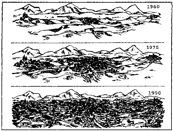 Figure 1-2.  Urban terrain sprawl