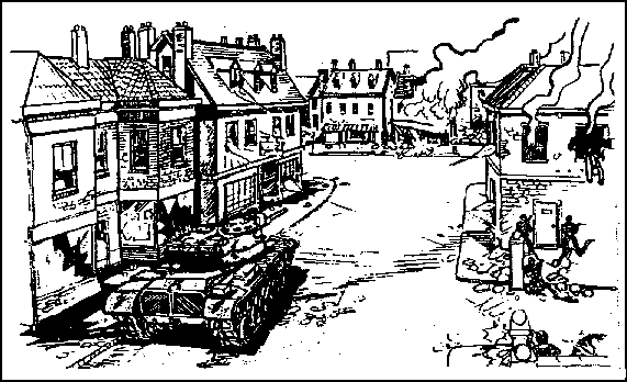 Figure 1-43.  Enemy firing from flank