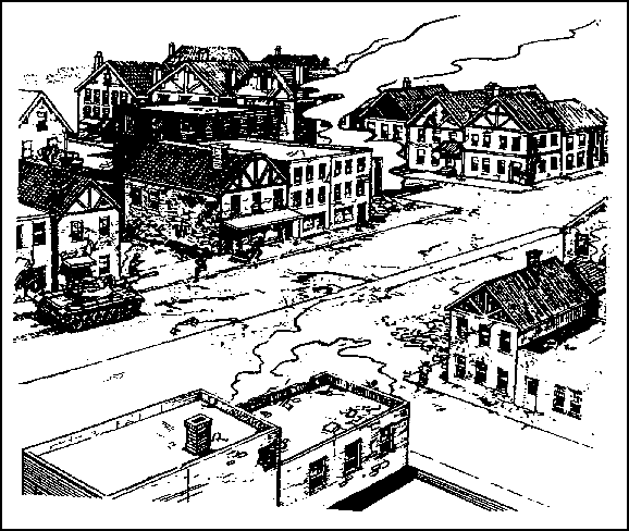 Figure 1-59.  Movement to contact along a highway through a city (commerical ribbon)