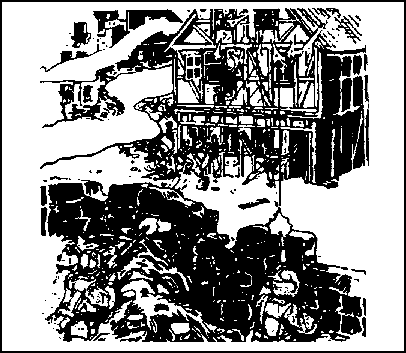 Figure 1-60.  Attack of a building