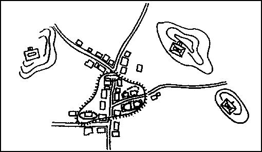 Figure 1-63.  Defense of a village