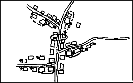Figure 1-66.  Defense of a village