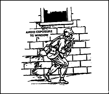 Figure 2-3.  Soldier moving past a window
