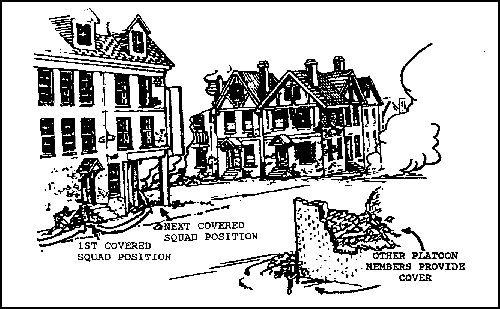Figure 2-6.  Soldier moving outside a building