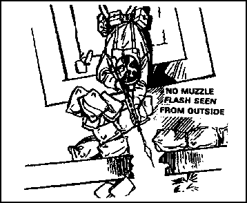 Figure 2-33.  Soldier firing from a loophole