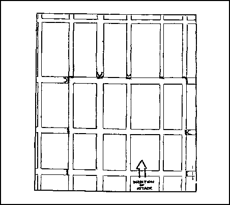 Figure 2-84.  Defense of a sewer system