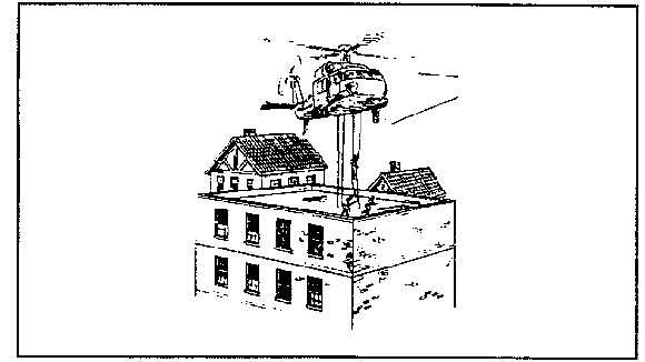 Figure 2-104.  Helicopter used to clear a building