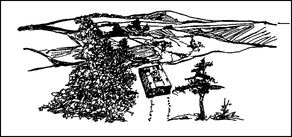 Figure 2-3. Selecting Terrain to Avoid Dust Signatures.