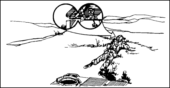 Figure 2-5. Planning to Cross Open Areas.