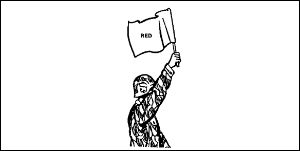 Figure 2-44. DANGER or ENEMY IN SIGHT signal.