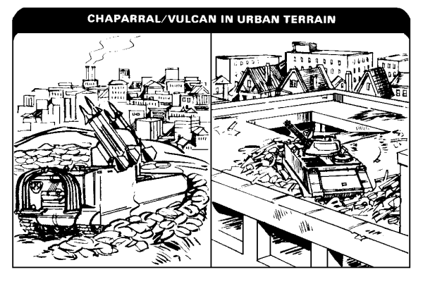 Chaparral/Vulcan in Urban Terrain