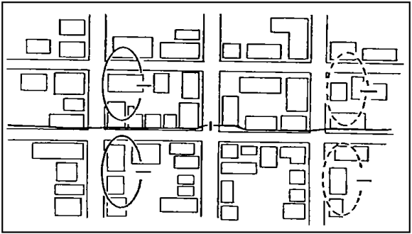 Figure 4-11. Battalion delay in a built-up area.