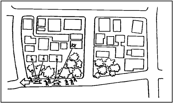 Figure 4-17.  A platoon's anti-armor defense.