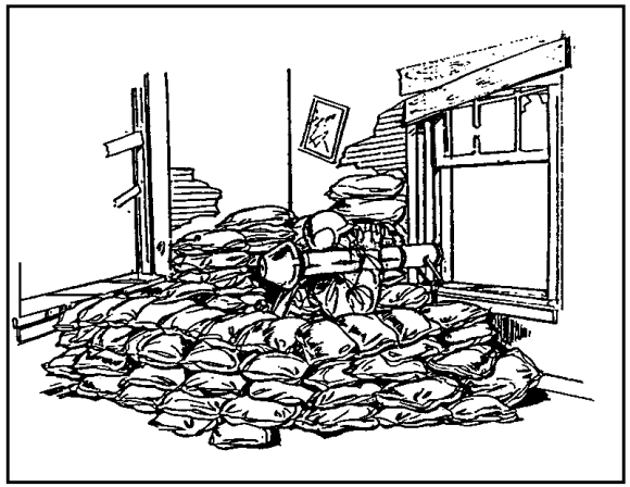 Figure 3-9.  Corner firing position.