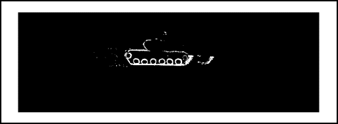 Figure 2-5.    Thermal Image of Tank at Night. 