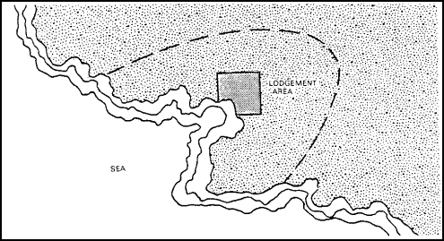 Figure 4-18.  Deployment to a Secure Lodgement Area.