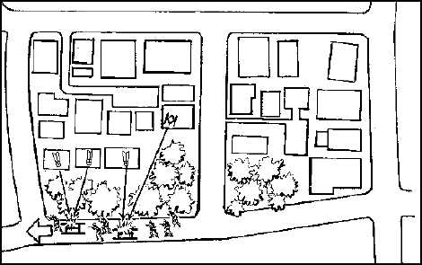 Figure 5-27. A platoon's antiarmor defense.