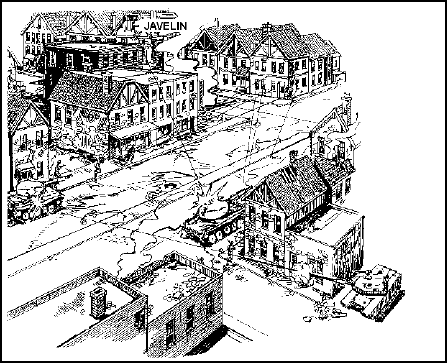 Figure 5-28. Coordinated antiarmor ambush.