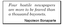 Napoleon Bonaparte